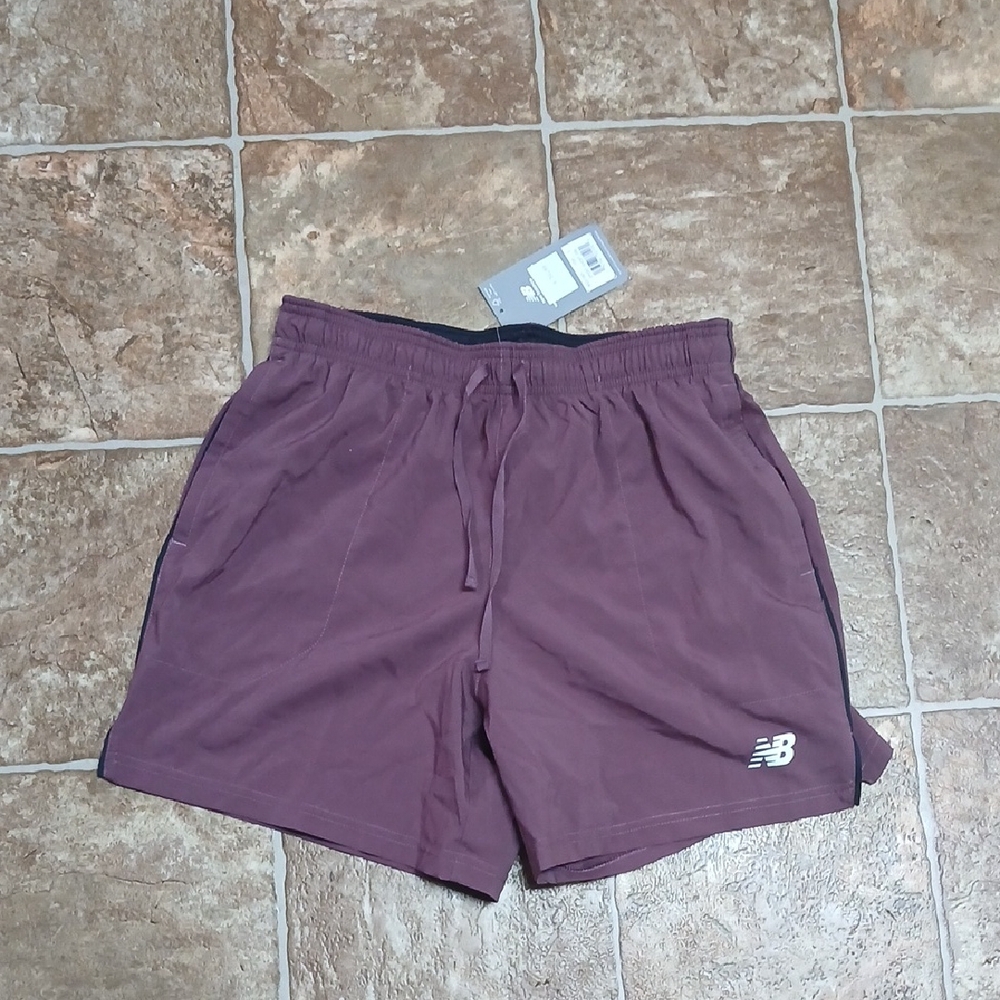 NWT New Balance Women's Maroon Athletic Shorts